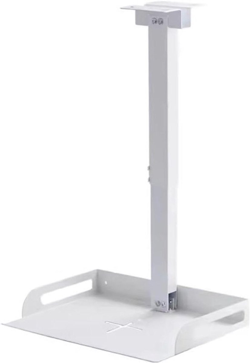 Projector Beugel - Muurhouder - Thuisbioscoop - Verstelbare Hoogte - 34CM-56CM - Wit