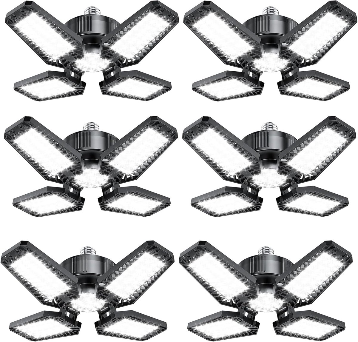 garagelamp led 6 stuks