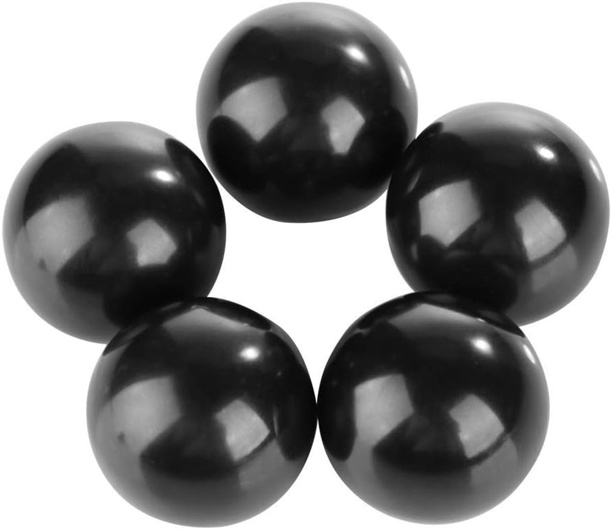 Bakelieten kogelhefboomknoppen 5 stuks. 20 mm Kogeldiameter M6 binnendraad vervanging voor universele gereedschapsmachines