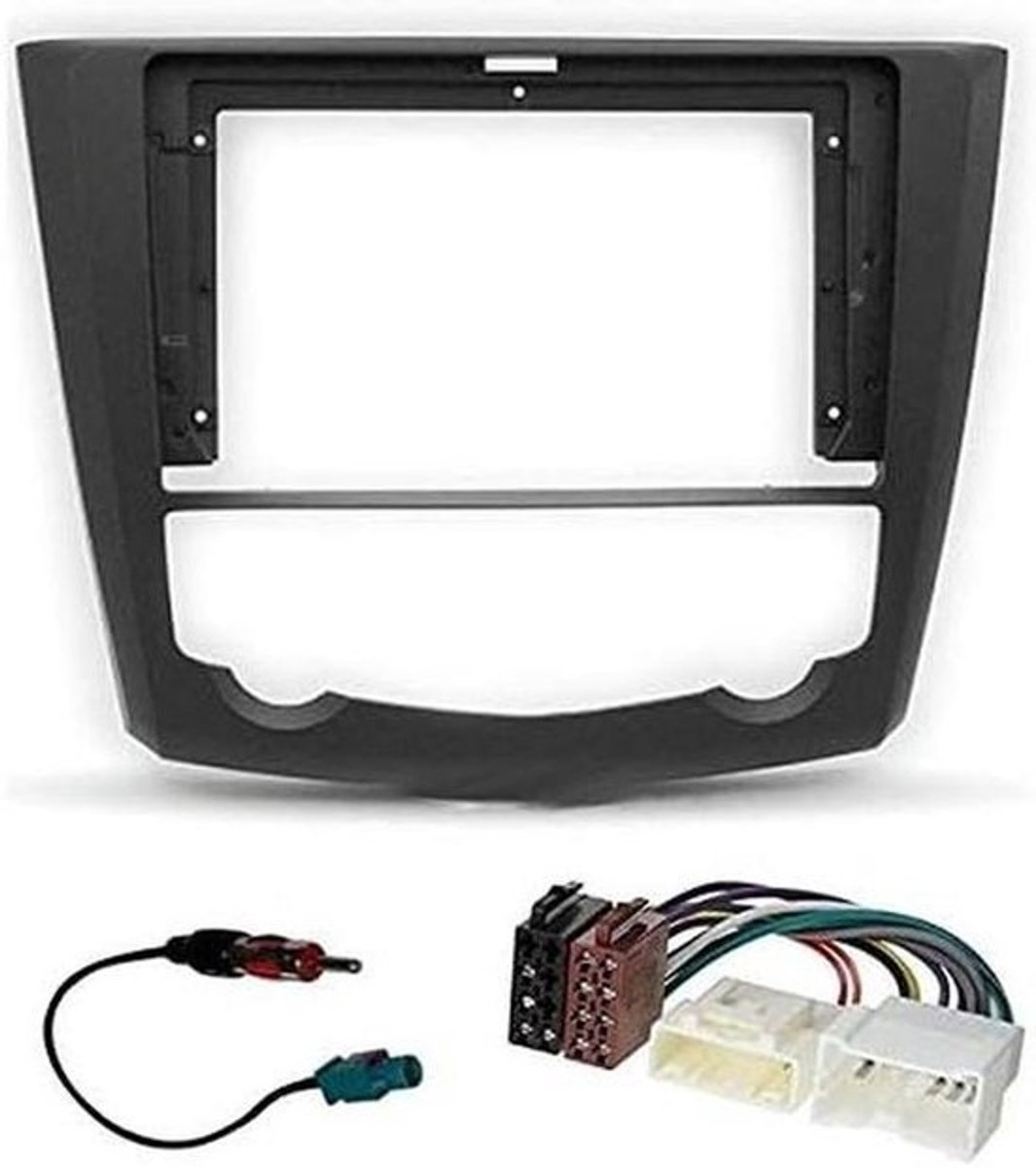 Autoradio Adapter - Dashboard Frame - Auto Installatie - Complete Montageset - 9 inch - Zwart