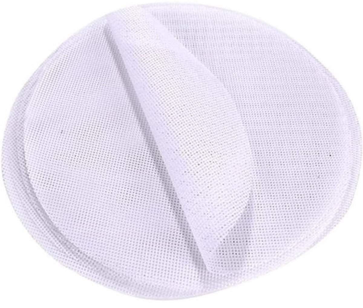 Ronde Stoompads - Bakmatten Siliconen - Dim Sum Maken - Herbruikbaar Antiaanbak - 20 Stuks 18 Cm - Wit