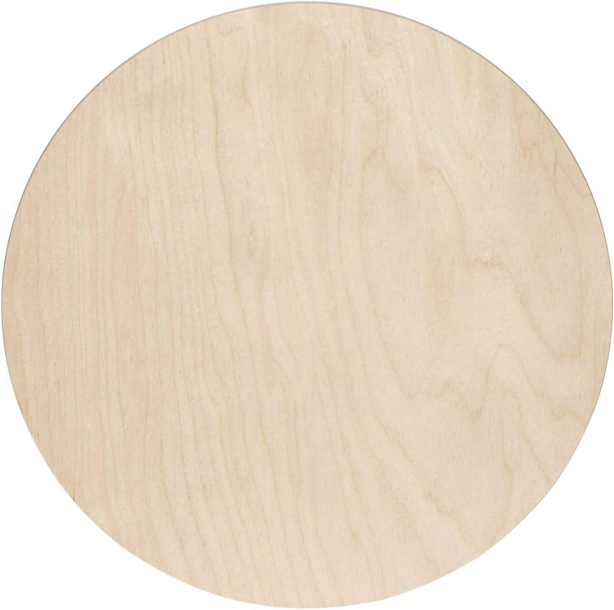 Berkenhouten pizzaplank, rond, flambéeplank, uientaartplank, plankgrootte: Ø 60 cm