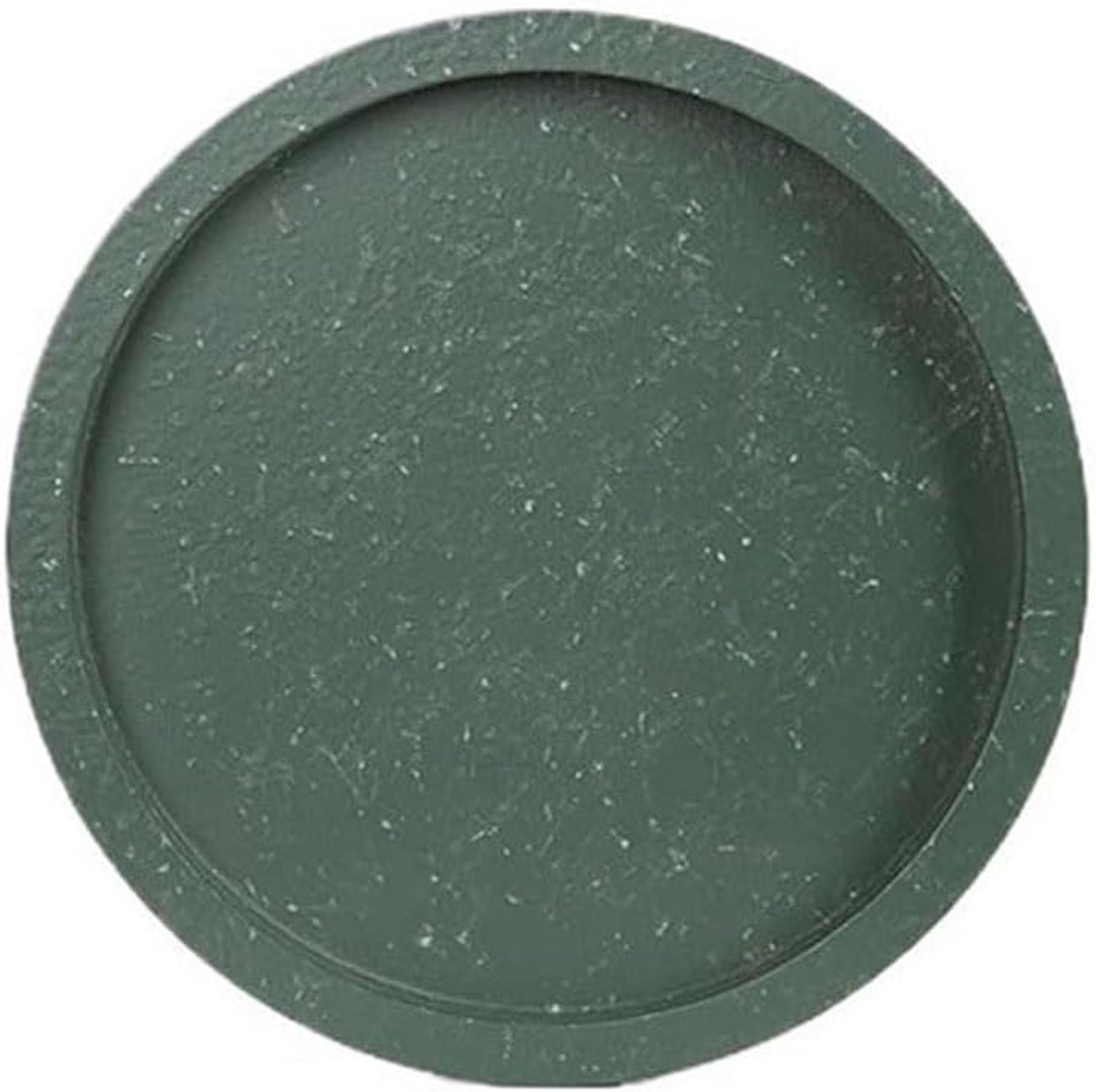 Schotels Ronde, moderne plantenbak, kunsthars bloempot schotel for woonkamer balkon(Green,XL)