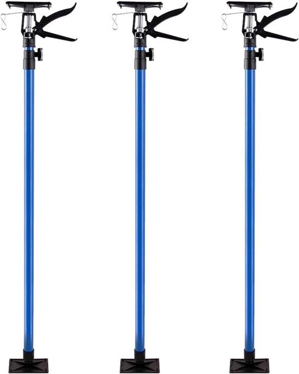 Telescopische Montagehulp voor Plafondmontage en Deurspanner, 115-290 cm