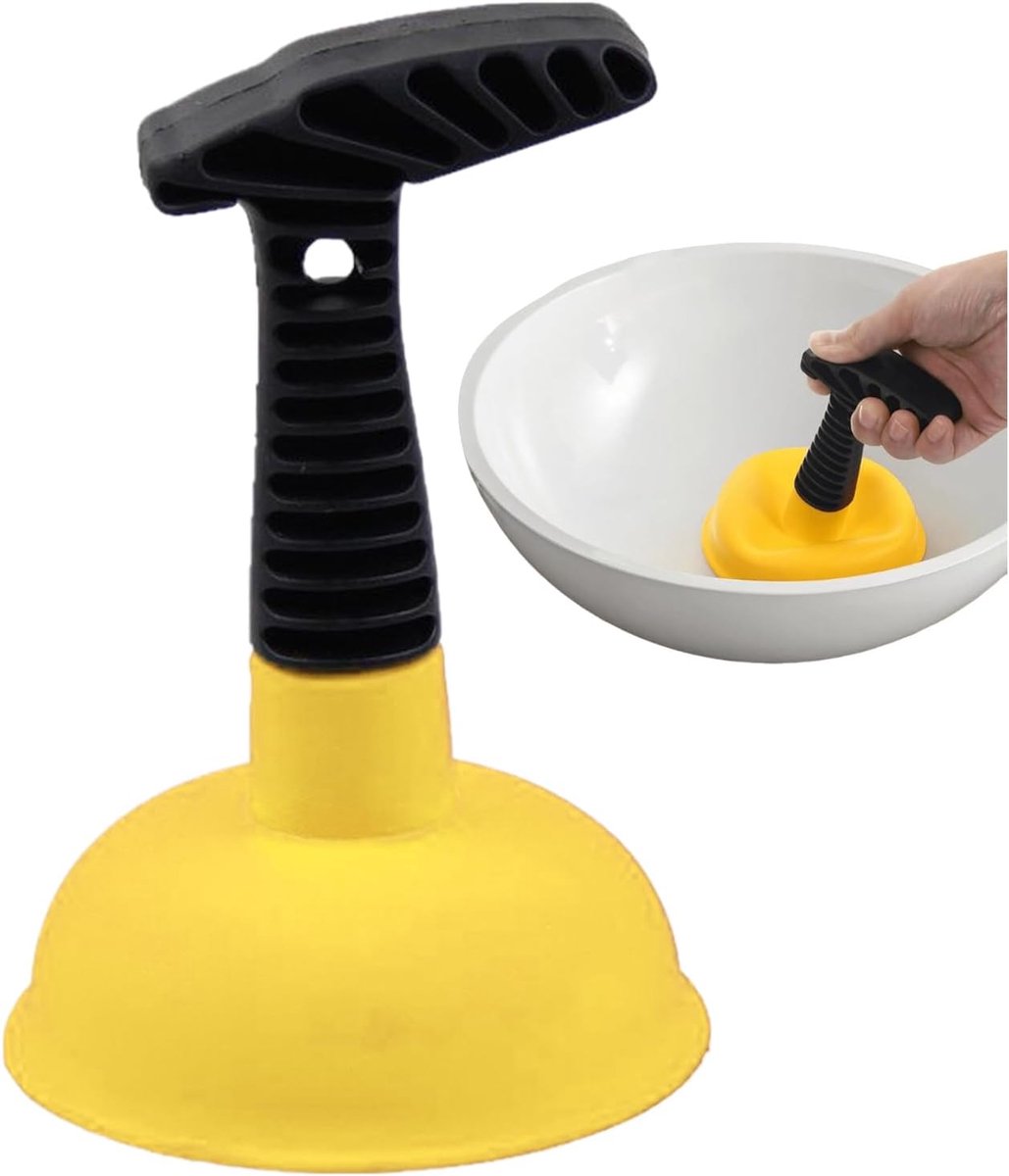 pijpontstopper gereedschap, veelkleurig apparaat met zware constructie, krachtige badkamerreiniger, moderne keukengadget met slanke stijl, dagelijks nut voor douches, toiletten