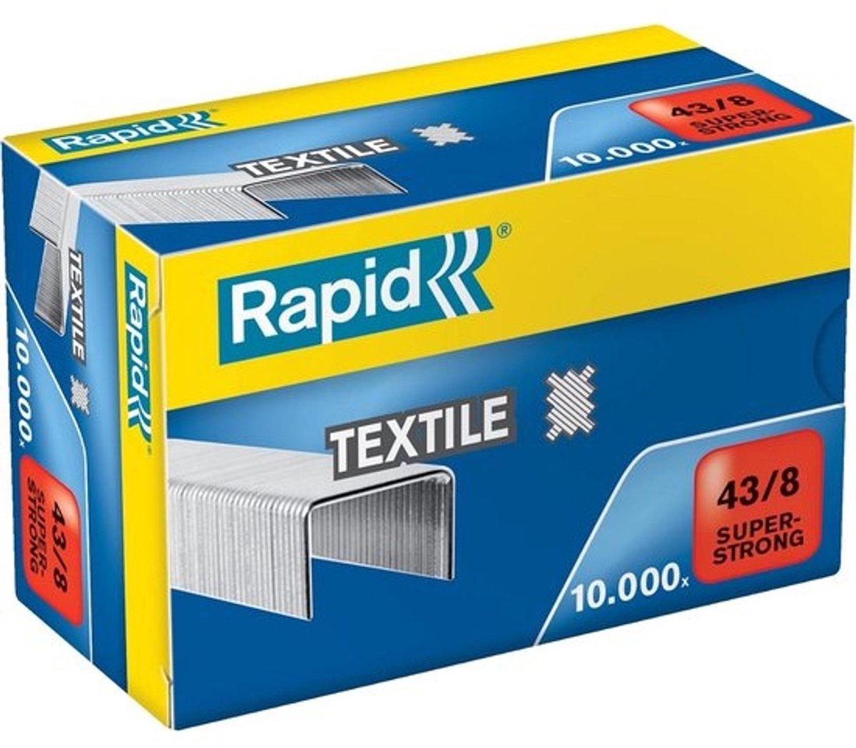 Nietjes - Bevestigingsmateriaal - Textiel Bevestigen - Super Sterk - 10.000 Stuks - Rood