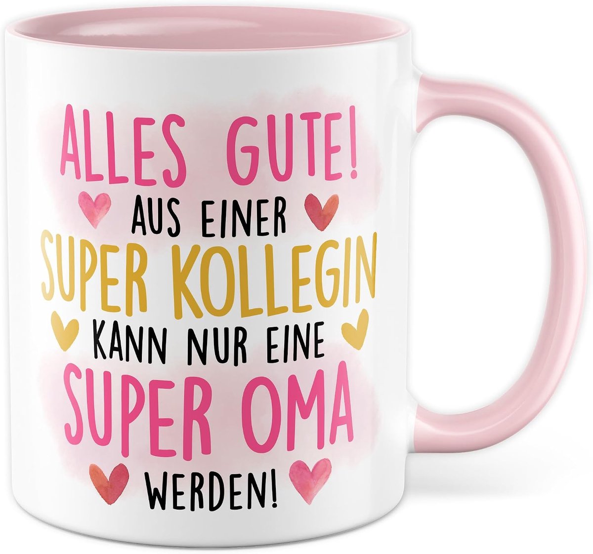 Mok oma voor zwangerschap collega aanstaande oma kantoor koffiemok ouderschapscadeau cadeau-idee collega's gelukkige kleindochter favoriete collega