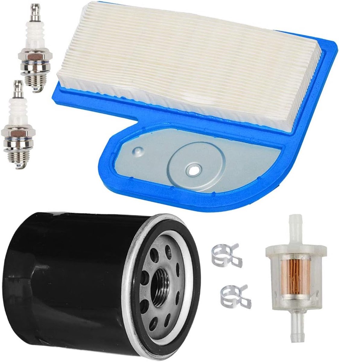 M137556 Luchtfilter met AM107423 oliefilter Brandstoffilter Spark Plug Tune Up Kit voor John Deere LT180 LTR180 LX277 GT235 GT235E gazon Tractor grasmaaier
