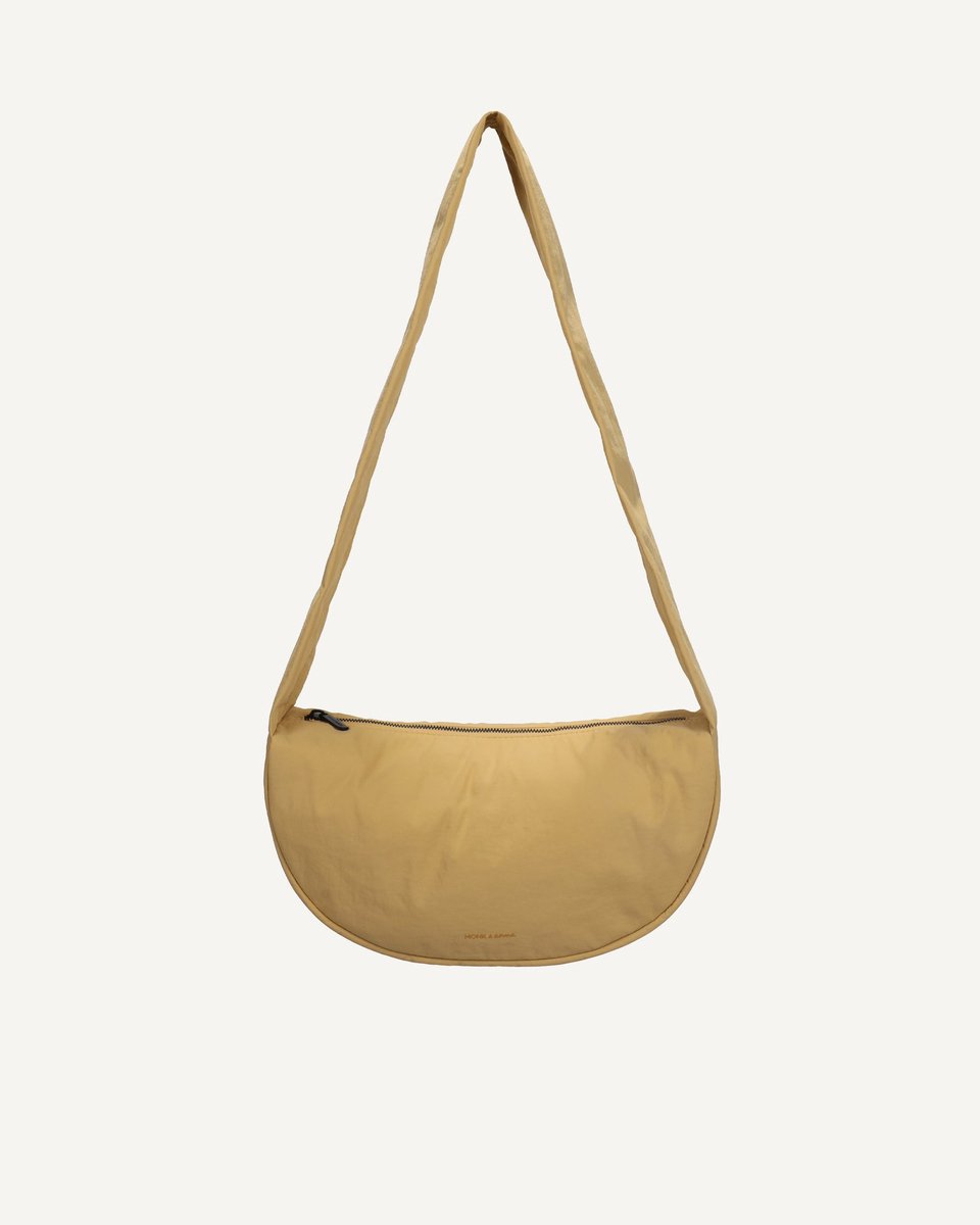 Monk and Anna - Namika Crossbody Tas Dames | Wheat - 35x12x16,5 cm