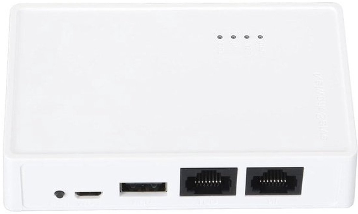 USB Print Server - Netwerk Printer Adapter - Printer Delen - Ondersteunt 4 Printers