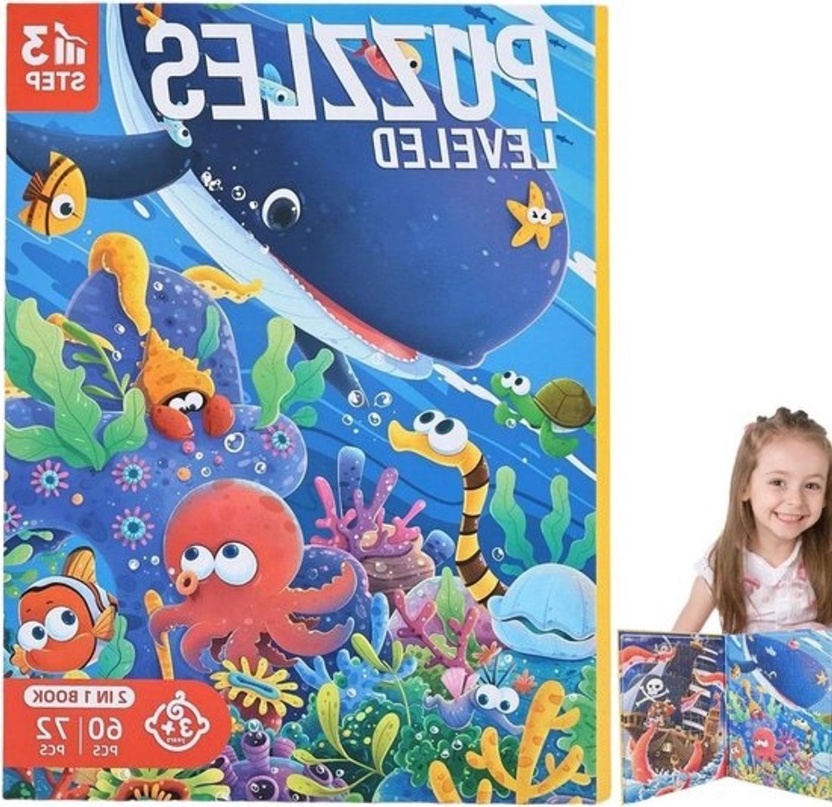 Magnetische Puzzel - Educatief Spel - Reisvermaak - Hersentraining - 28.7 x 21.7 cm - Diverse Kleuren