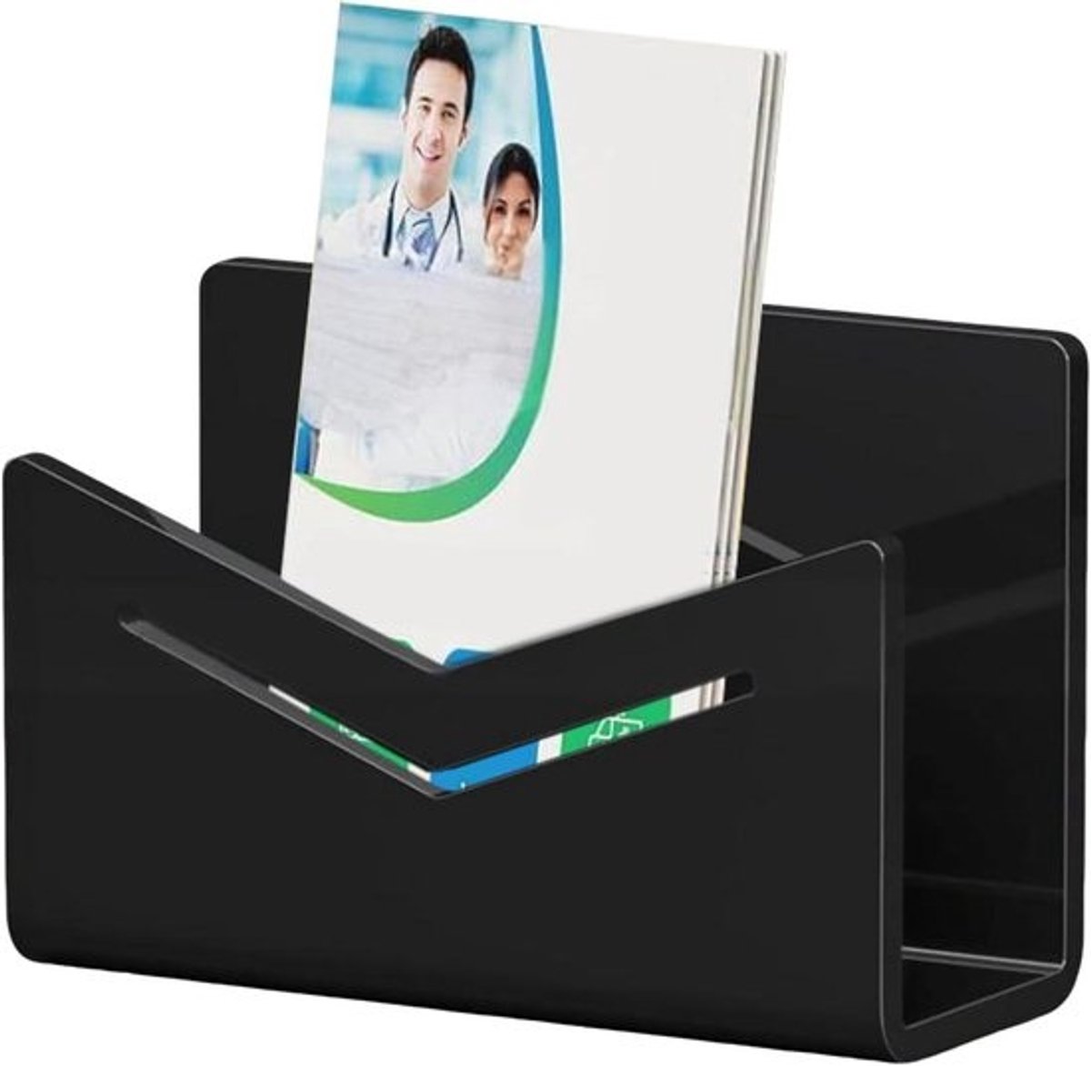 Envelophouder Bureau - Brief Organizer Sorteerder - Bureau Ordenen - Duurzame Acryl Constructie - 15.3 x 6.5 x 10 cm