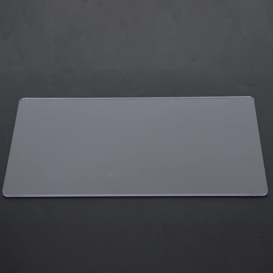 Standaard snijpads - Snijplaten set - Stansmachine gebruik - Duurzaam polycarbonaat - 255 x 155 cm - Transparant — afbeelding 2