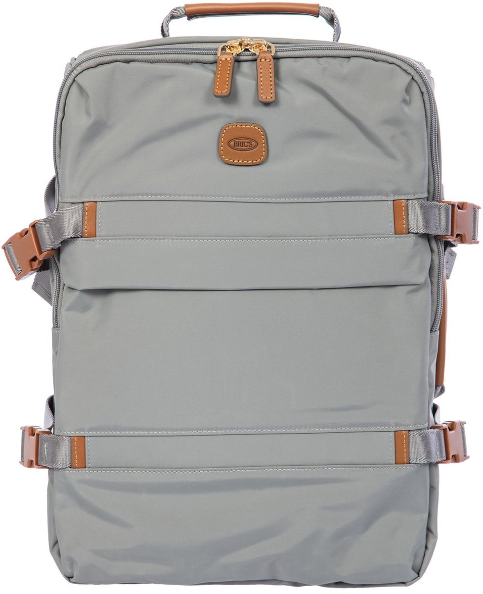 BRIC'S rugzak reistas met laptopvak X - Collection Backpack Cloud grijs
