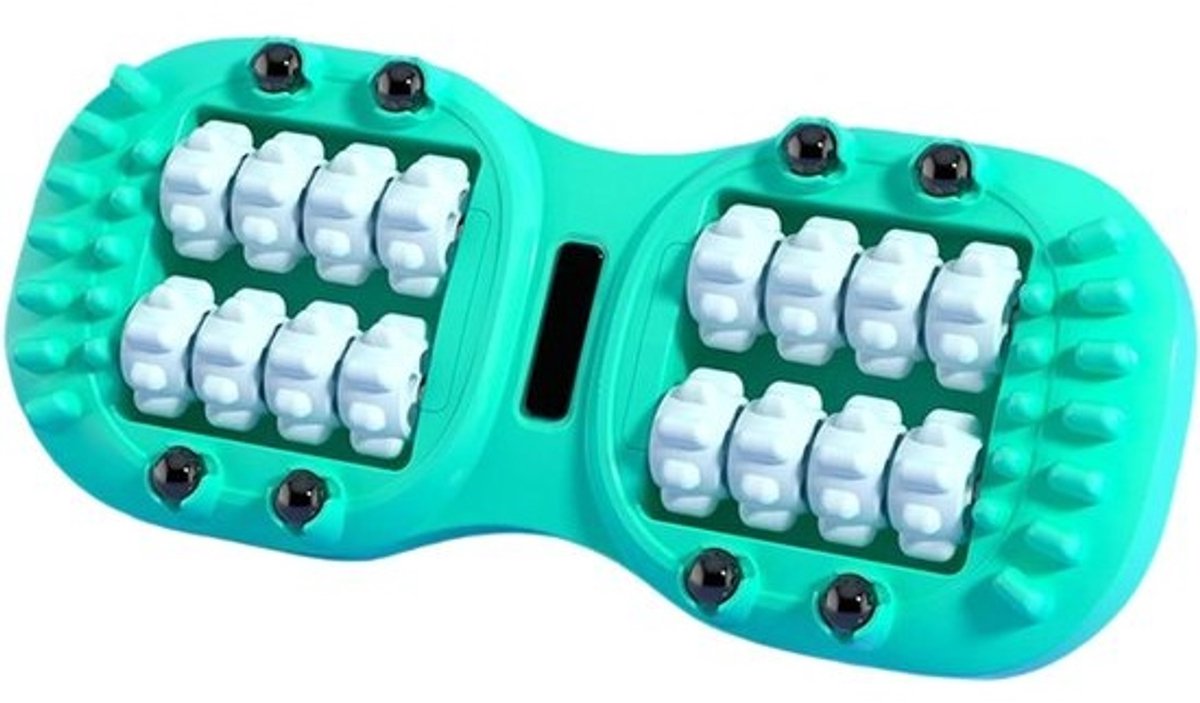 Voetmassage Roller - Triggerpoint Apparaat - Spierverlichting - Dubbele Roller - 34 x 15 x 5 cm - Niet gespecificeerd