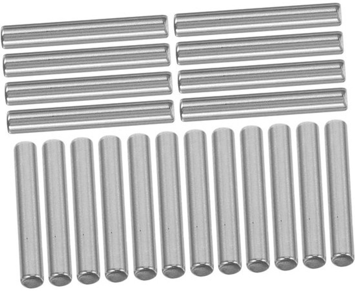 Drukrol Cassetteband - Reparatierol Tape - Muziekspeler Reparatie - Koperen Materiaal - 20 Stuks - Zilver