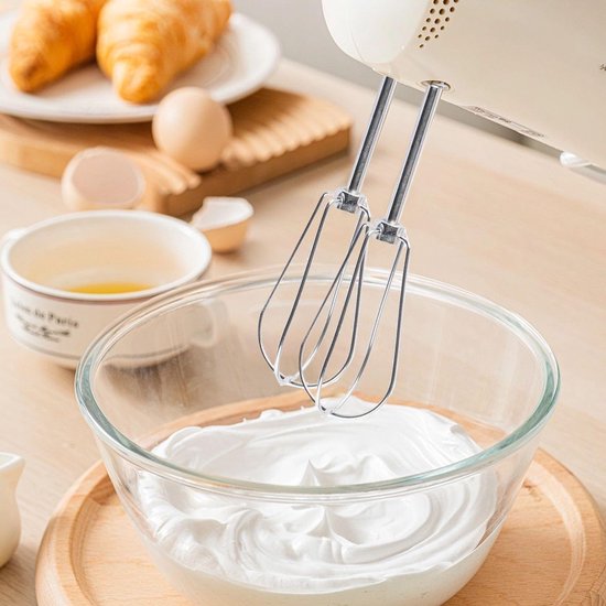Mixeraccessoires - 1 paar - 180 mm - Zilver — afbeelding 2