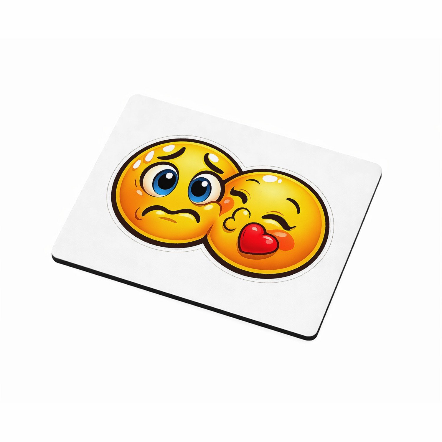 Mr Cadeautjes MDF magnetische fotolijst 9 x 7 - design Een vergelijkbare humoristische contrastopbouw met twee tege | cadeau Wit