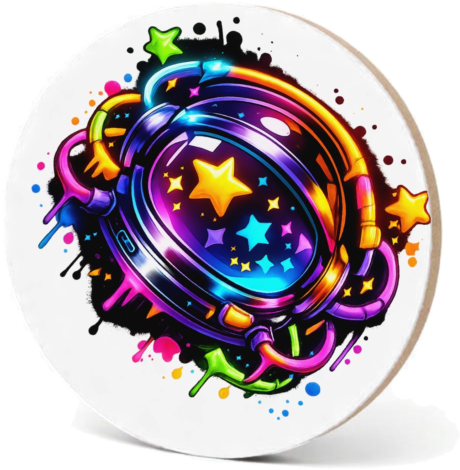 Mr Cadeautjes MDF fotolijst - design Glow-tech drinkdesign voor jongeren | cadeau Wit