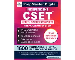 Independent CSET Health Science Complete Preparation System