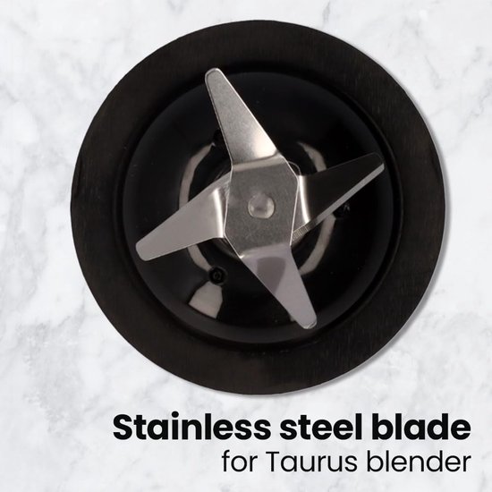 Blendermessen - Roestvrij staal - 4 punten - 53,9 mm — afbeelding 3