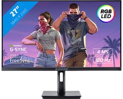 RAIDER 4K IPS PRO Gaming Monitor v2 - 27 inch - 3840x2160 - HDR - Volledig Randloos design