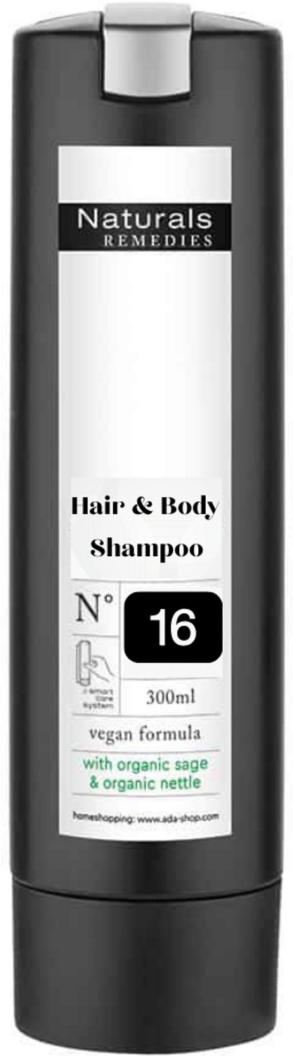 Naturals Remedies Hair & Body Shampoo Nr. 16 - smart care, 300ml