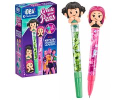 Idea Art Mini Pen Factory K-pop Demon Hunters Mira en Zoey Clementoni 18478 - UNI