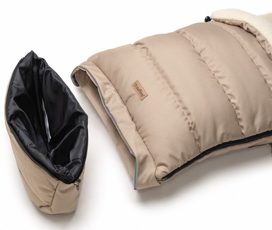 Zaffiro Nordico Babyslaapzak Wol 87-107cm Beige — afbeelding 3