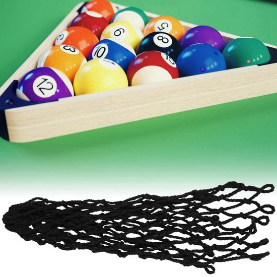 Biljart Pocket, 6 STKS Biljart Netto Hollow Out Pooltafel Pocket Net Mesh Tas voor Biljart Snooker — afbeelding 3