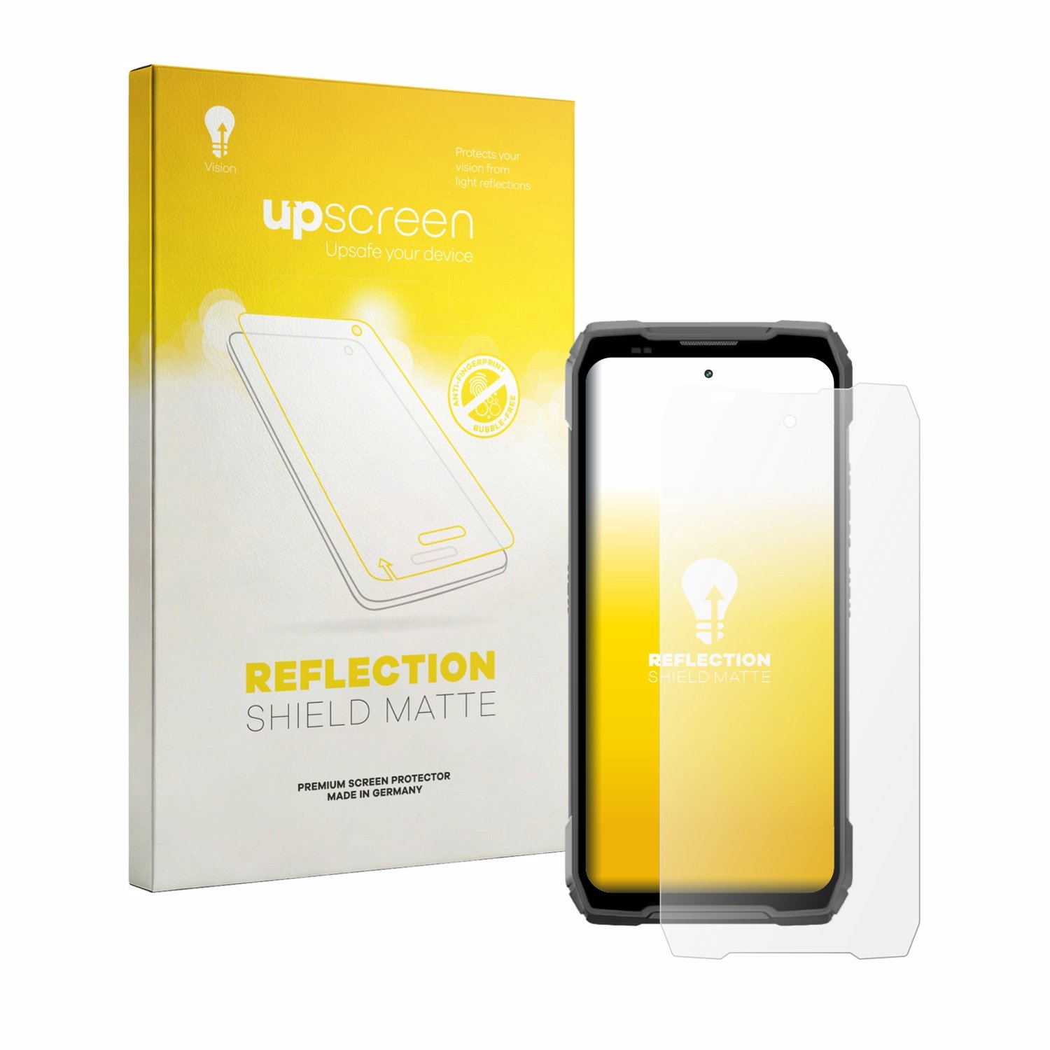 upscreen - Screenprotector voor Blackview Xplore 6 - Folie Beschermfolie anti glare matte