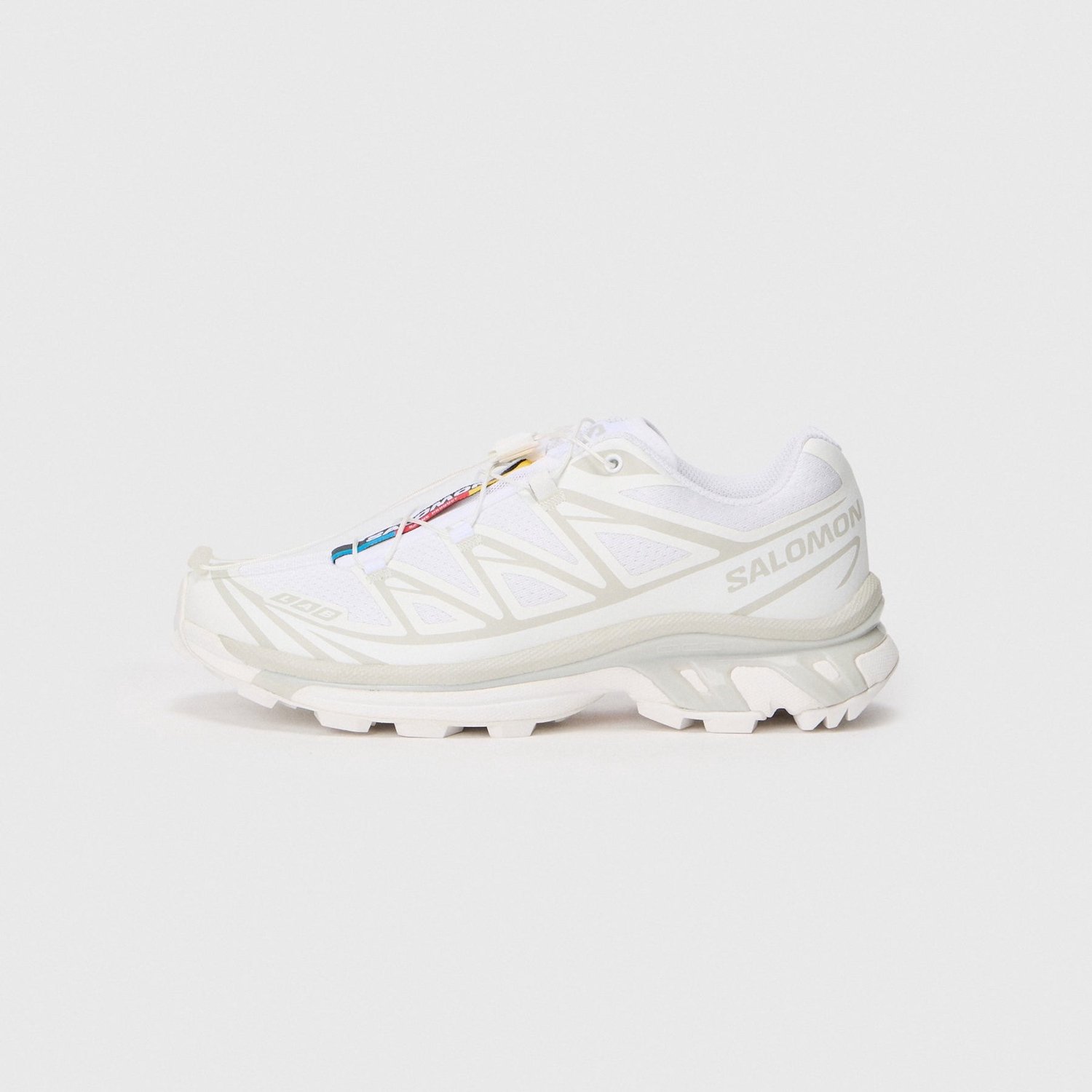 Salomon XT-6 - Unisex - White Lunar Rock - Maat EU 48