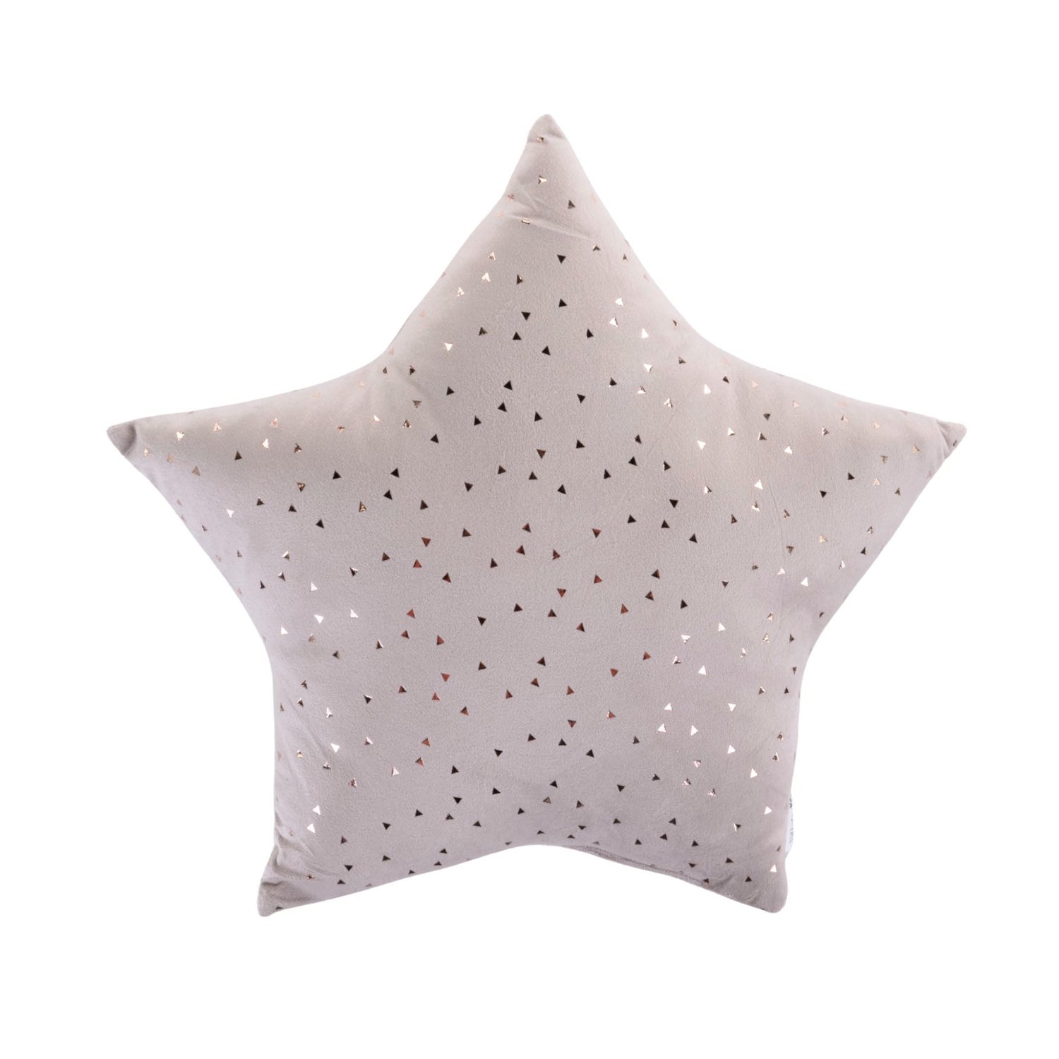 Home & Styling Collection Home Styling Collection - Decoratieve fluwelen kussen met metallic patroon Wit