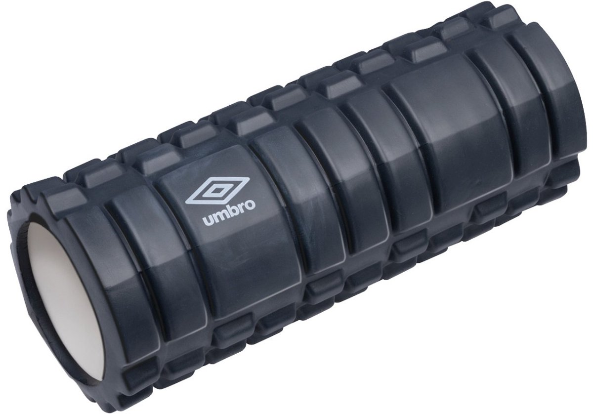 Umbro Foam Roller - Massage Roller - Sport en Fitness - Verlicht de Spieren - Zwart - 14 x 33 Centimeter