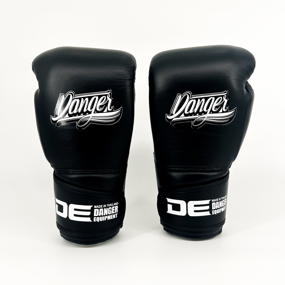 Danger Avatar Bokshandschoenen - Echt Leer - Zwart 14 oz