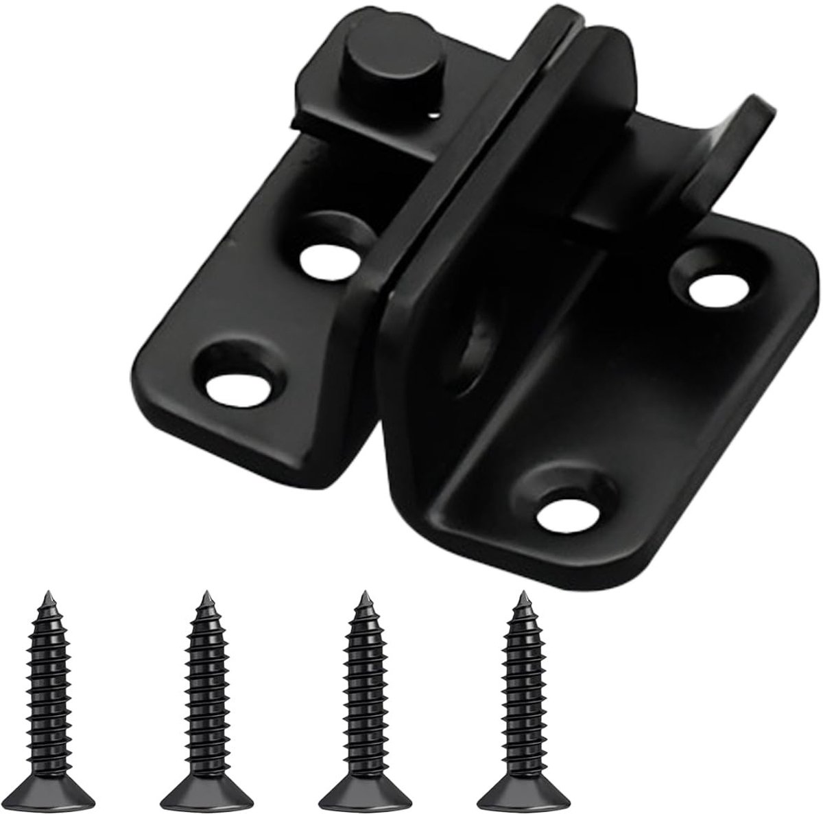 Elzusha - Stalen Hangslot - Mat Zwart voor Houten Poorten