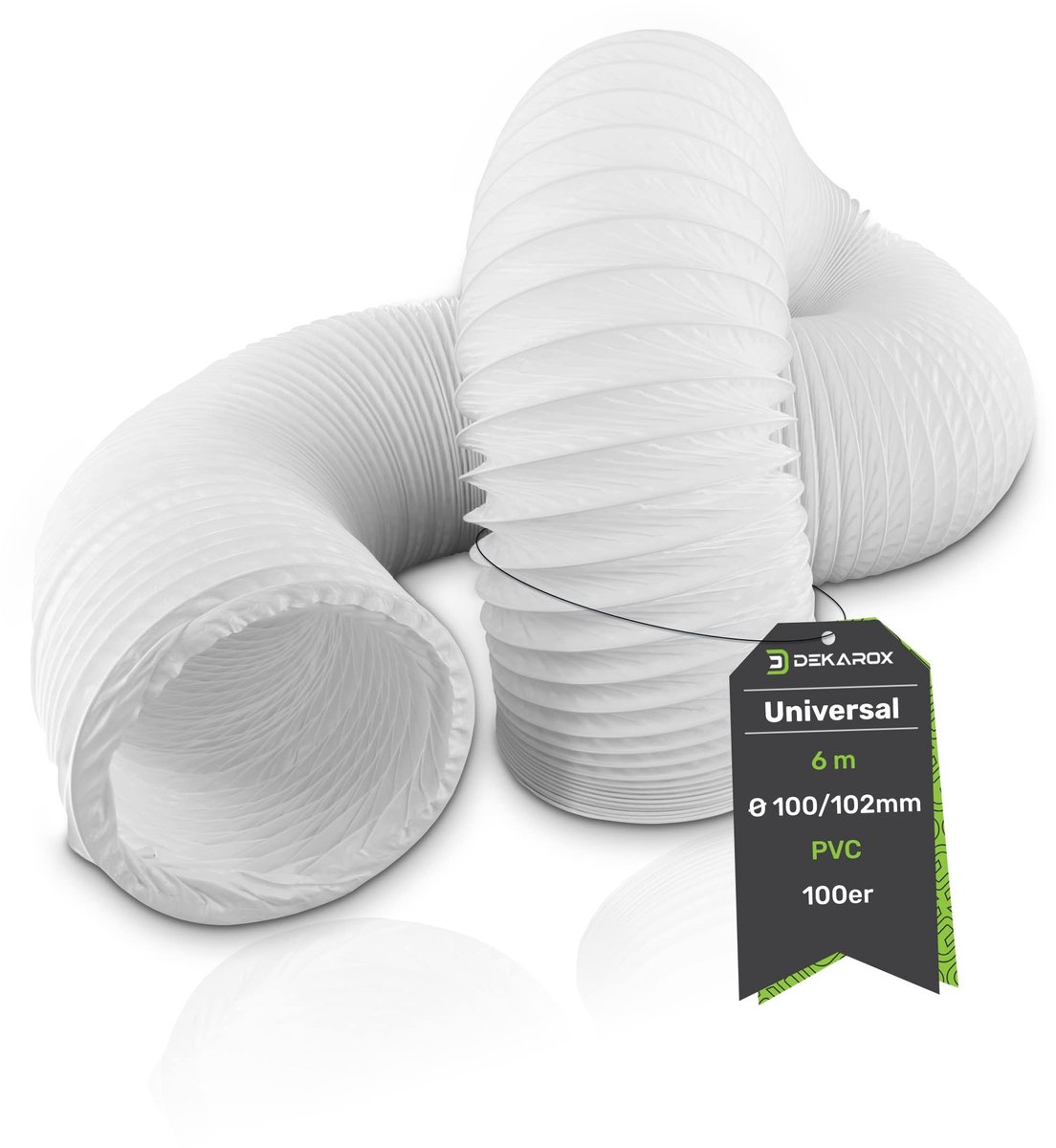 Elzusha - Flexibele PVC Afvoerslang 6m voor Airconditioning en Droogmachines