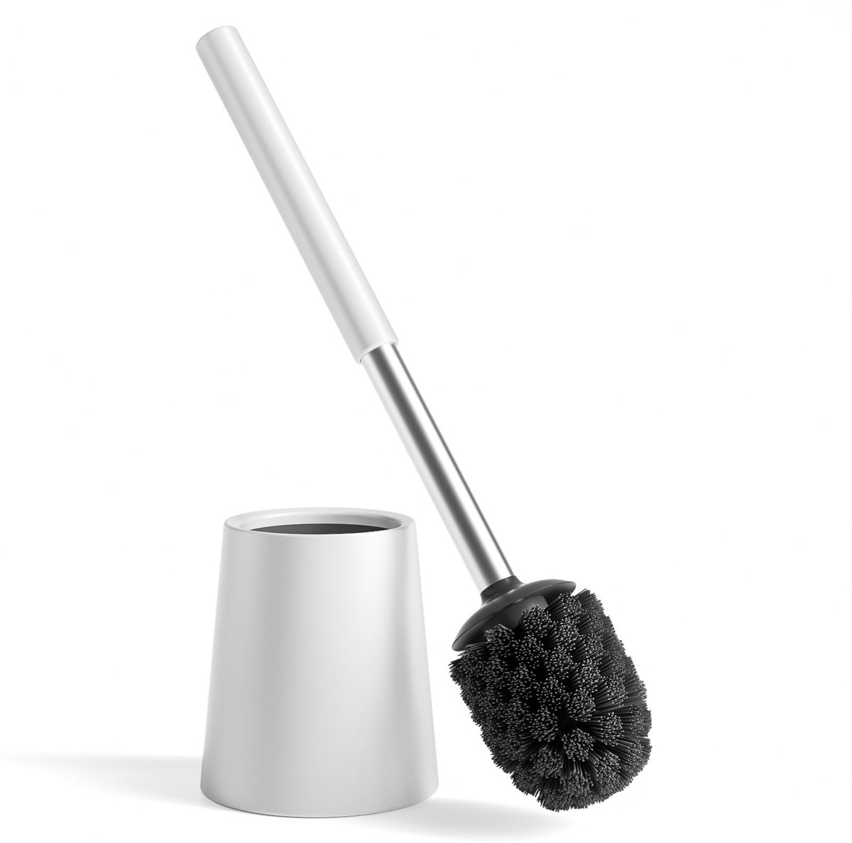 Elzusha - Toiletborstel - Wit - 43.2 cm
