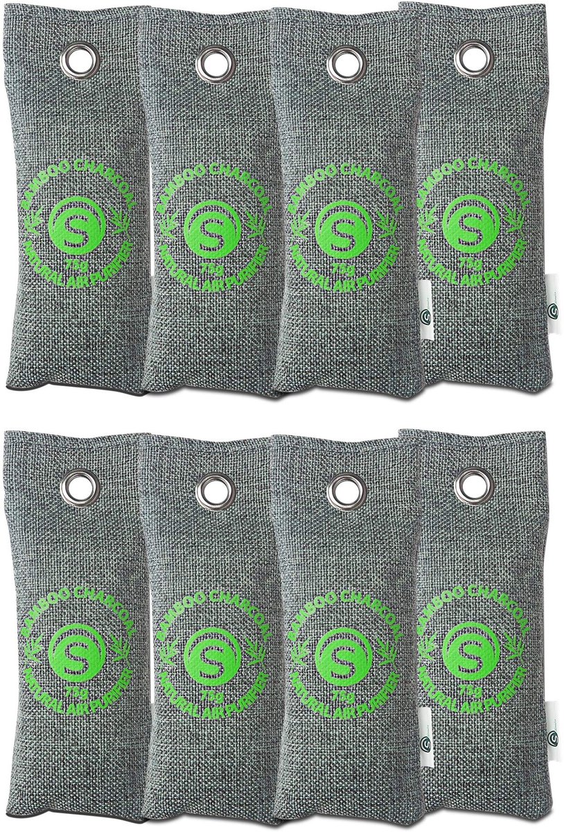 Elzusha - Bamboo Actieve Kool Schoen Deodorant, 8 Stuks