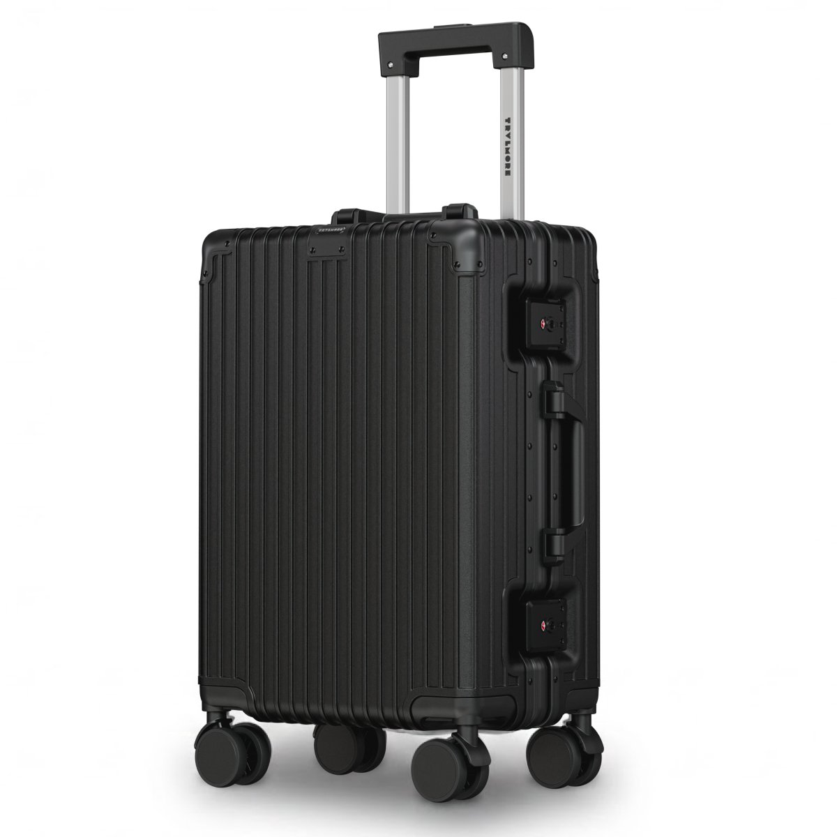 TRVLMORE Premium Handbagage koffer - 54x35x22 cm - Dubbel TSA-slot - Reiskoffer - Ritsvrij - 40 Liter - Zwart