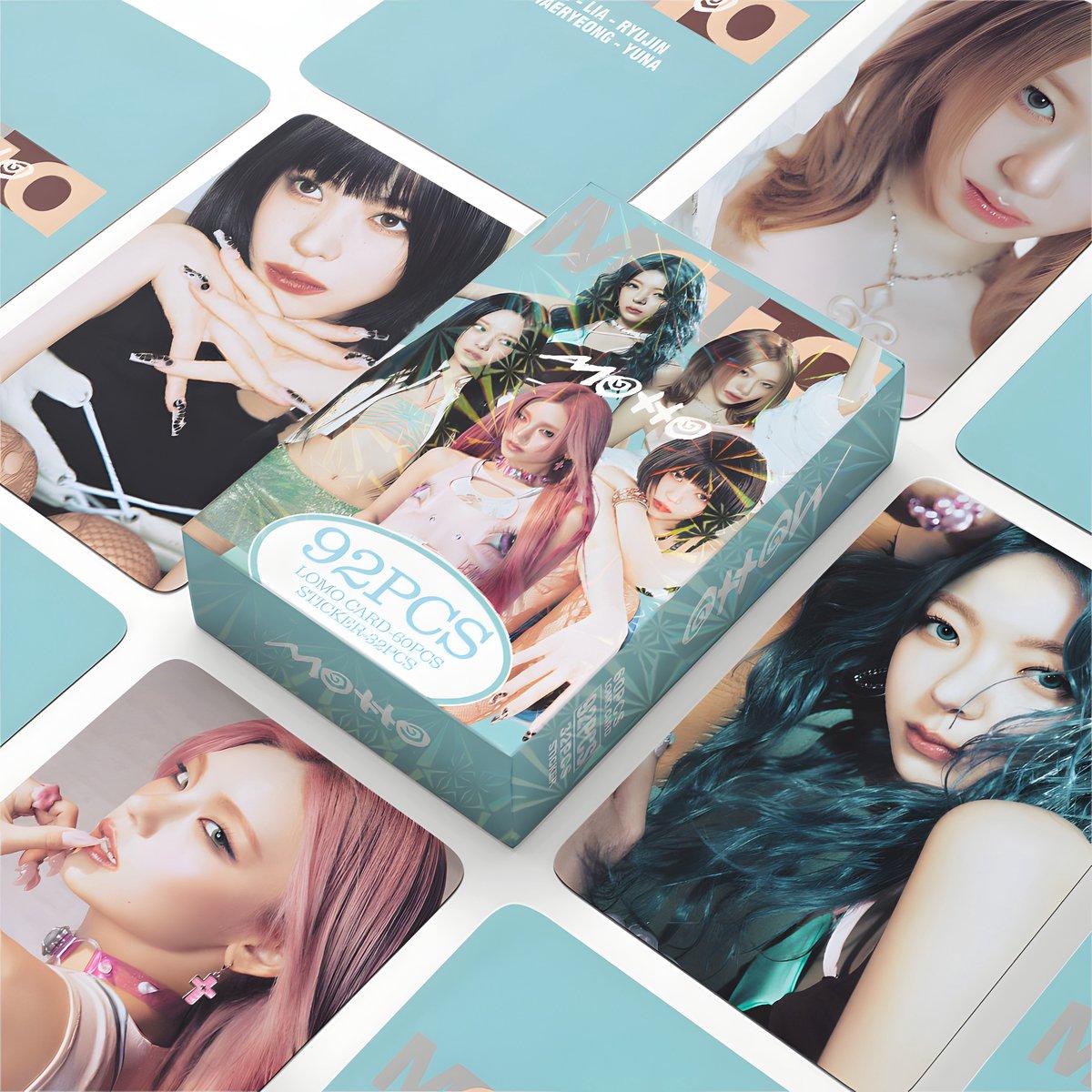 KPOP 92pcs/box ITZY Motto Photocard [Fotokaarten]