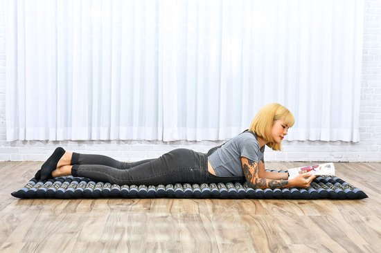 Thaise Rolmat - Met Stevige Kapok Vulling - Voor Yoga en Meditatie - 190 x 70 cm — afbeelding 4