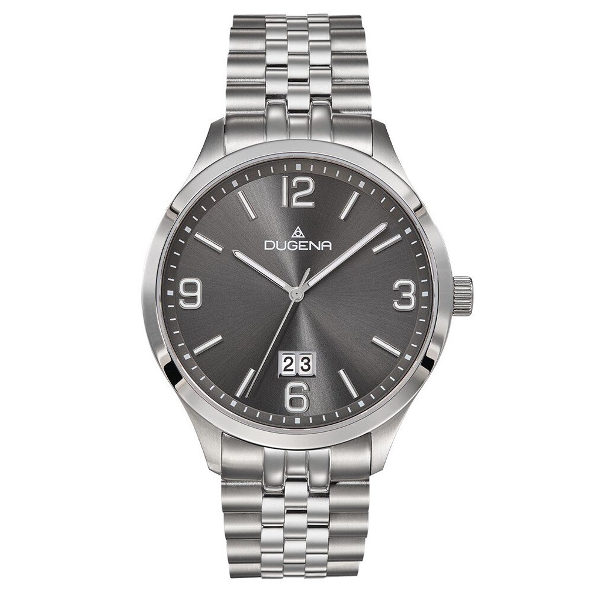Dugena - 4461179 - Polshorloge - Heren - Kwarts - Big Date
