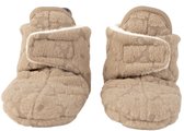 Lodger - Babyslofjes die niet uitgaan - Beige - 12-18 maanden - antislip