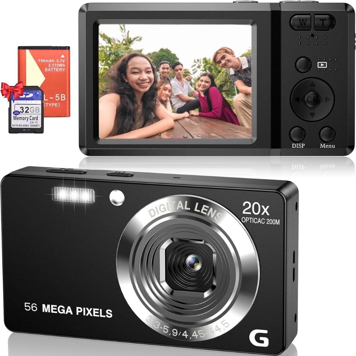 DailySupplies® Fotocamera - Fototoestel - 56 MP