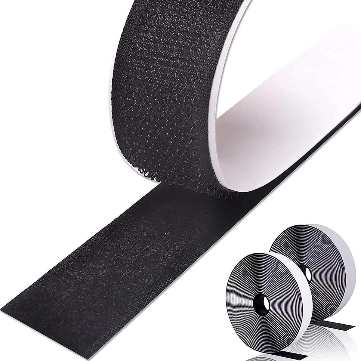 Tape Zwart Zelfklevend Dubbelzijdig [5 Meter x 30mm] - Sterke bevestiging voor muur en montage - ShopVlot