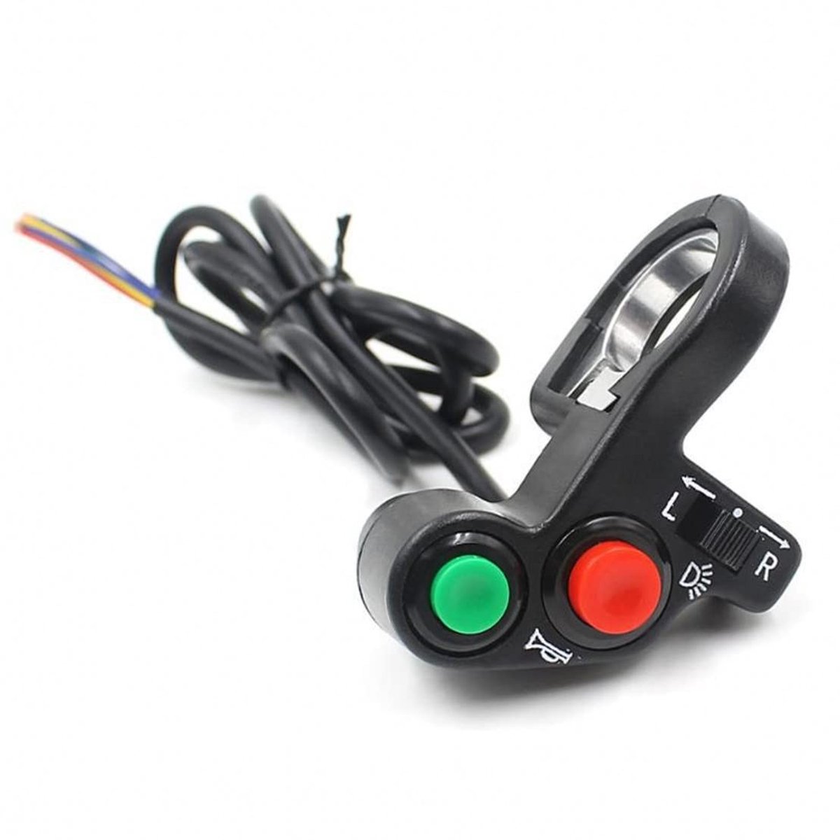 Motorfiets Handvat Schakelaar 7/8" 22mm - Verlichting, Richtingaanwijzers, Claxon en Indicatoren