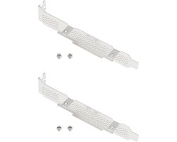 2 Stuks Volledige Hoogte PCI Beugel met Schroeven voor LSI 6Gbps SAS Kaarten en Server Upgrade