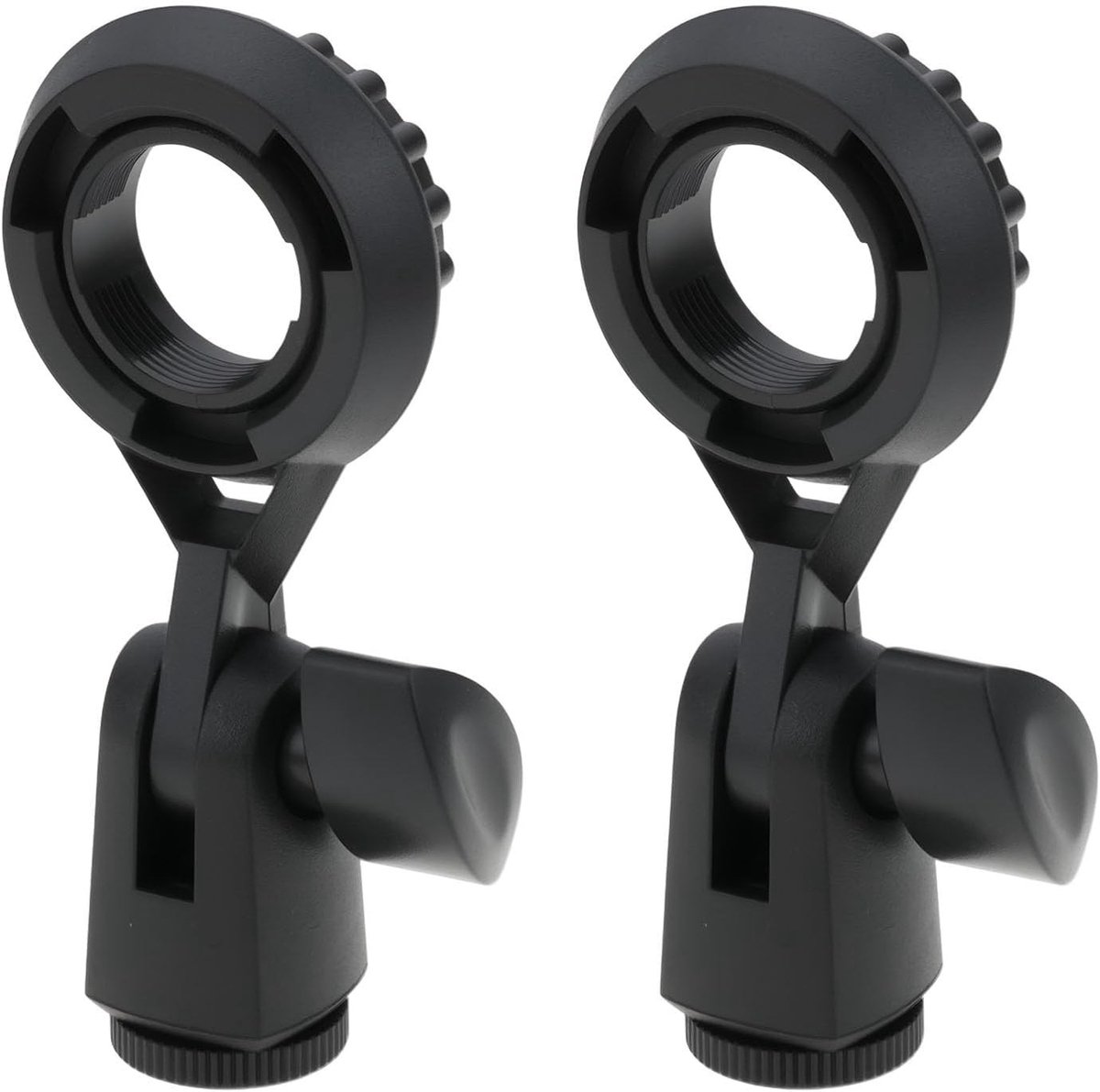 Microfoon Clip Houder Stand 22mm voor Computer Microfoon Montage en Stabiliteit, 2 Stuks