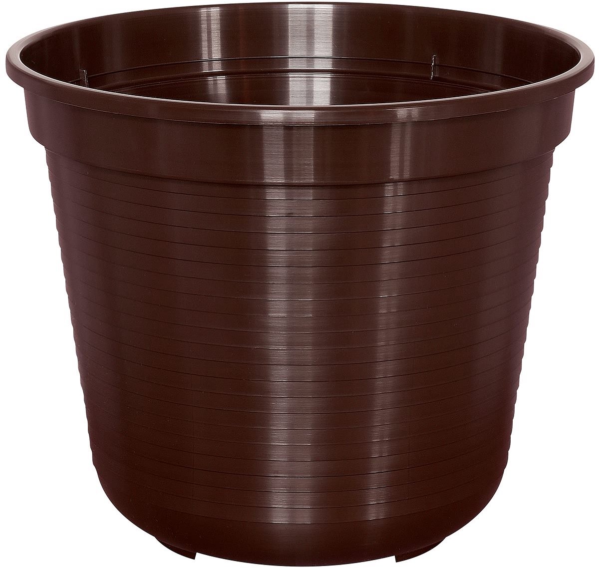 Geli Bloempot STANDARD Bruin Ø 26 cm - Kunststof